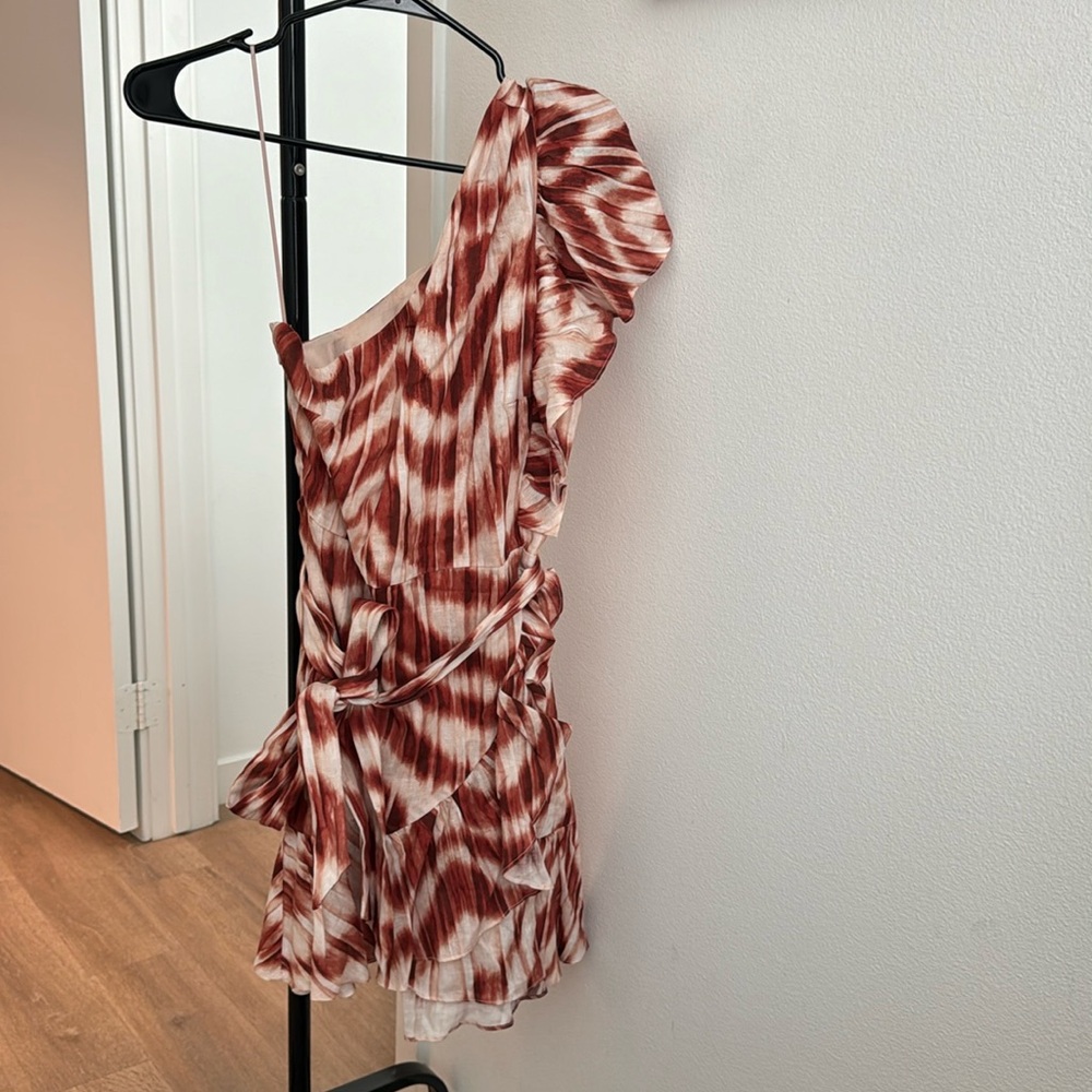Banana Republic one side shoulder dress